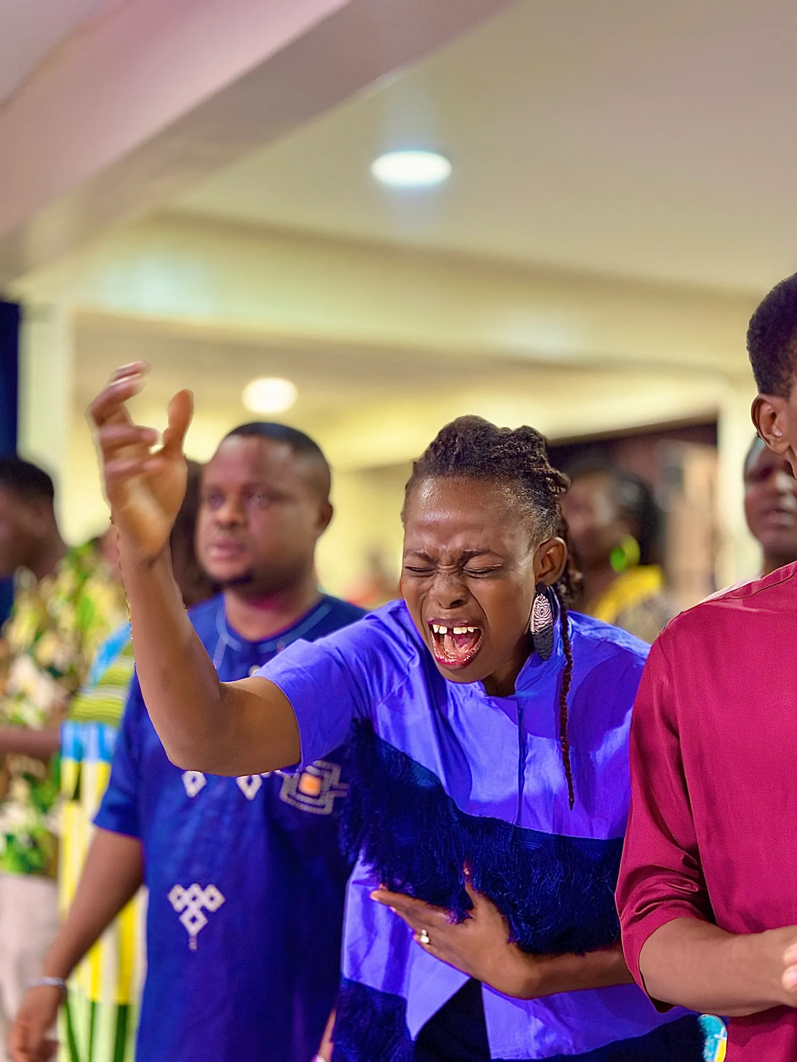 Prophetic word during service